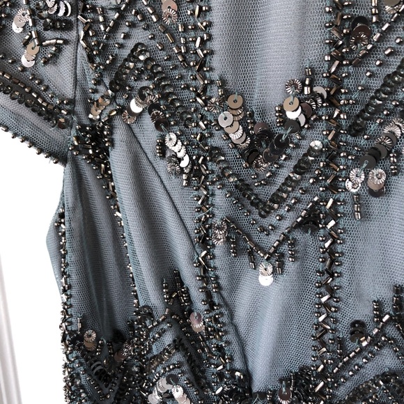 Adrianna Papell Beaded Mini Dress - Picture 9 of 11